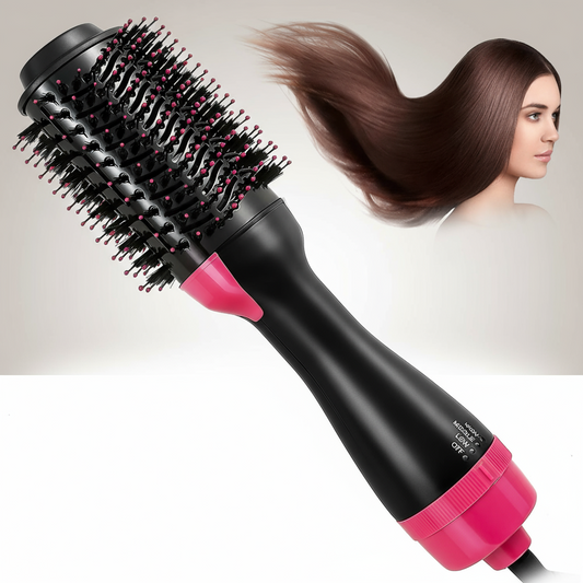 Cepillo secador y voluminizador rosa